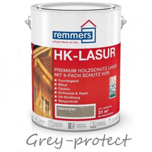 Remmers HK Lasur Grey Protect Granitgrau FT 20923,5L