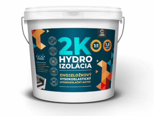 COLOR COMPANY Hydroizolácia dvojzložková 2K - 10 kg