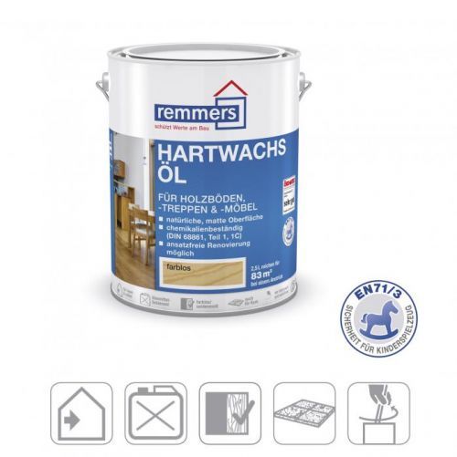 Remmers Hartwachs-Öl Teak ,2,5L