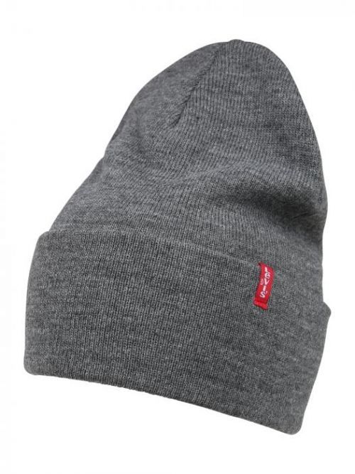 LEVI'S Čiapky 'Slouchy'  sivá