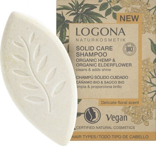 Logona Tuhý konopný šampón BIO baza - 60g 60g