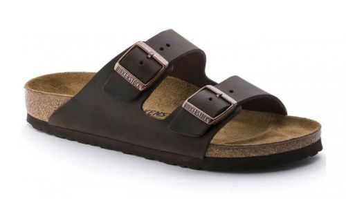 Birkenstock Arizona Oiled Leather Habana Regular hnedé 52531