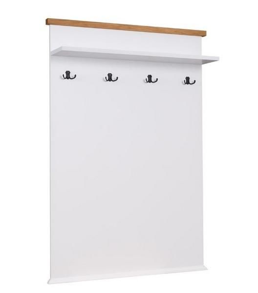 Vešiak veľký Galia 04 biela/dub Natura