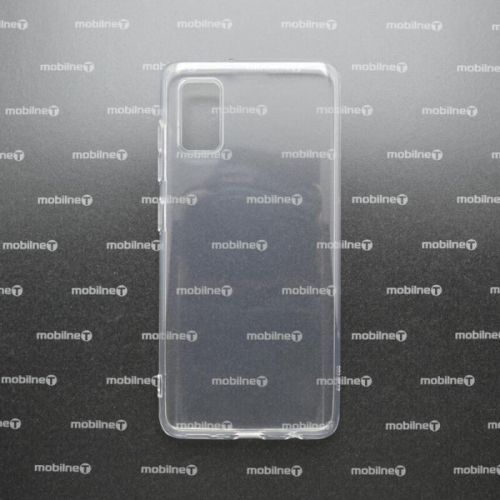 Silikónové puzdro Samsung Galaxy A41 priehľadné nelepivé