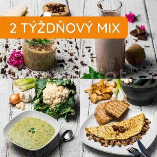 Mix 8 - Dvojtýždňový balíček Fit + 1 nápoj zadarmo