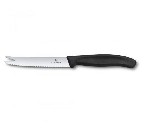 Nôž na syr a údeniny Victorinox 11 cm čierny