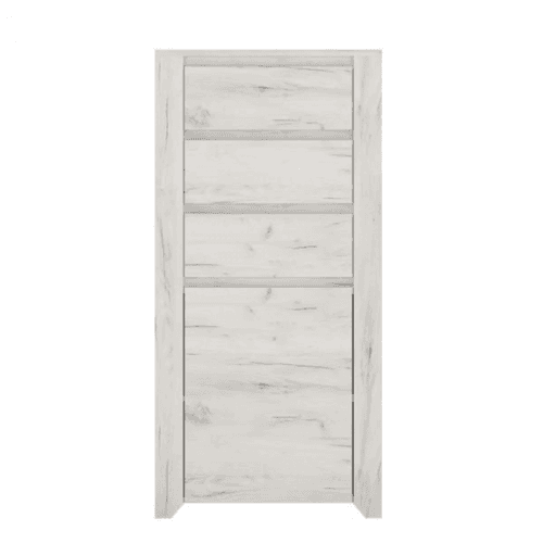 Komoda typ 35, bílá craft, ANGEL