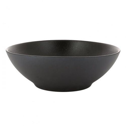 Tanier hlboký/miska Ø 19 cm matná čierna Equinoxe