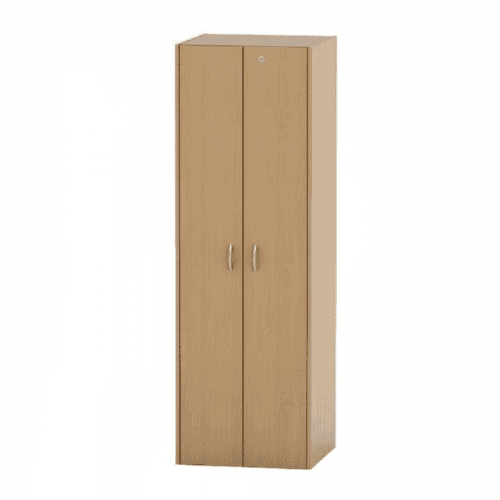 Skříň věšáková se zámkem, buk, TEMPO ASISTENT NEW 005