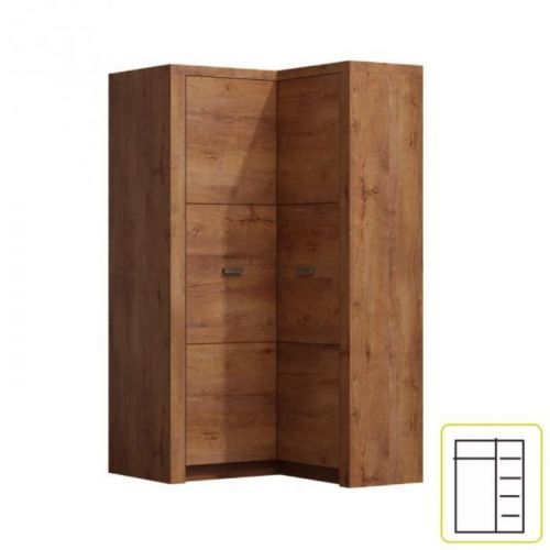 Rohová skříň 14, jasan světlý, INFINITY 14