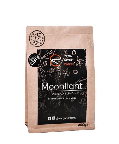 Moonlight – výberová zmes zrnkovej kávy 200 g
