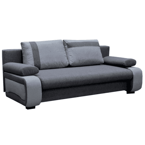 Rozkládací pohovka, tmavěšedá/světlešedá, BOLIVIA