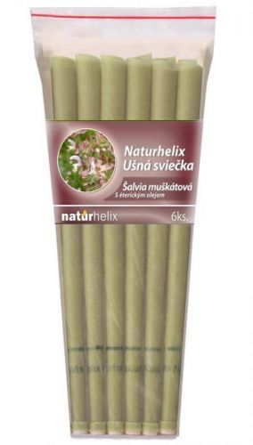NaturheliX® Ušné sviečky ŠALVIA  (set6)