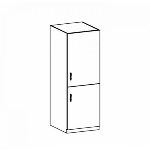 Potravinová skříňka, bílá/sosna andersen, pravá, Provance D60R