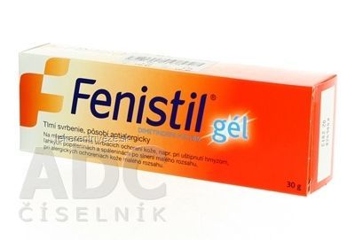 Fenistil 1 mg/g gél gel der (tuba Al) 1x30 g