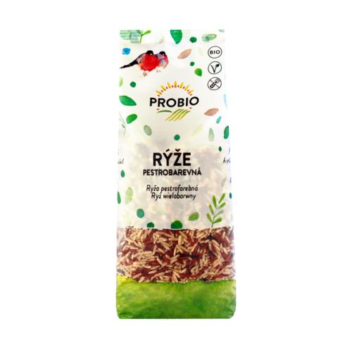 PRO-BIO obchod.spol. s r.o. Ryža pestrofarebná BIO PROBIO 500 g