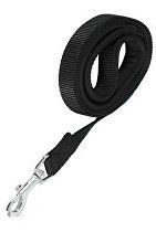 Vodítko pes SOFT NYLON černé 25mm/1m Zolux