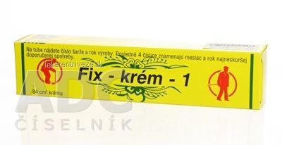 Fix krém 1 z liečivých rastlín 1x84 g