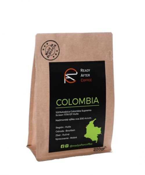 Colombia Supremo - výberová zrnková káva 200 g