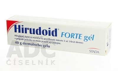 HIRUDOID FORTE gel der 1x40 g