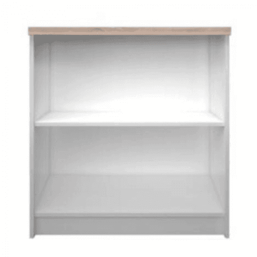 Regál, bílá / dub sonoma, TOPTY 16