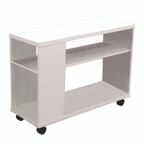 Příruční stolek, bílá, Zoela New