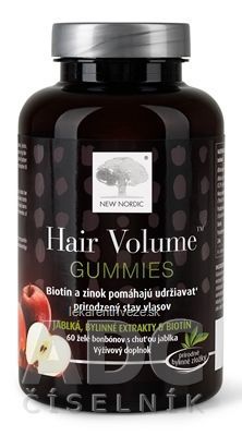 NEW NORDIC Hair Volume GUMMIES želé 1x60 ks