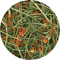 Seno luční s mrkví RabbitWeed 1kg