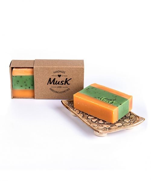 Pomarančová sviežosť - prírodné mydlo MUSK 100 g