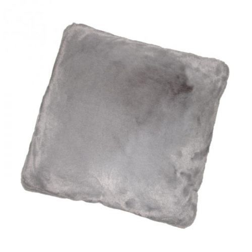Polštář, šedá, 45x45, RABITA TYP 3
