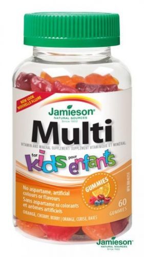 Jamieson Multi Kids Gummies želatinové pastilky 60pst