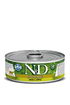 N&D GF CAT PRIME Adult Boar & Apple 80g 1+1 zadarmo (do vypredania)