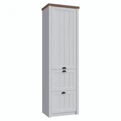 Věšáková skříň S1D2S, sosna andersen/dub lefkas, PROVANCE