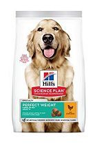 Hill's Can.Dry SP Perf.Weight Adult Large Chicken 12kg + 2ks pochoutek zadarmo (do vypredania)