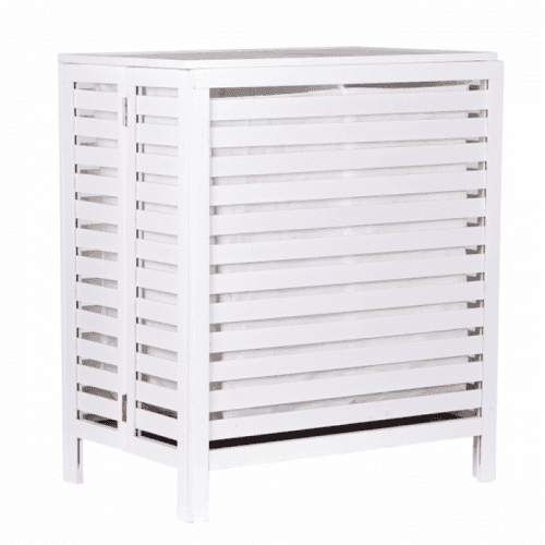 Koš na prádlo, bílá, MENORK