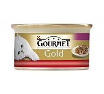 Gourmet Gold konz. kočka duš.hov.a kuře 85g