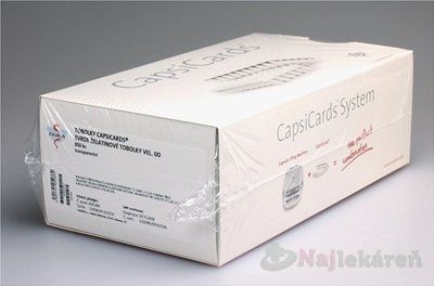 CapsiCards žel. kapsule vel'. 00 - FAGRON