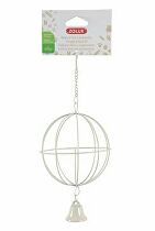 Kŕmidlo pre hlodavce Závesné gule kov béžová Zolux