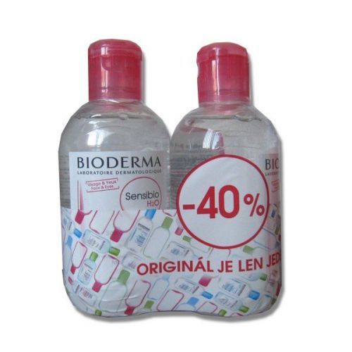 Bioderma Sensibio H2O 250 ml + 250 ml