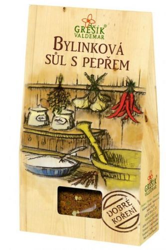 Valdemar Grešík - Natura s.r.o. Grešík Bylinková soľ s peprom 40 g