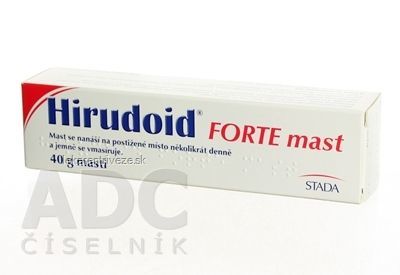 HIRUDOID FORTE ung der 1x40 g