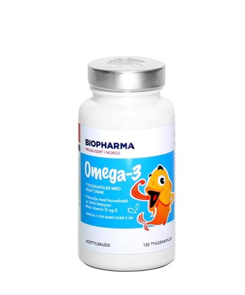 Omega 3pre deti BIOPHARMA 120 ks