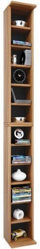 CD a DVD regál Bigoli, orech