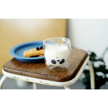DR Pohár s dvojitou stenou panda 260ml