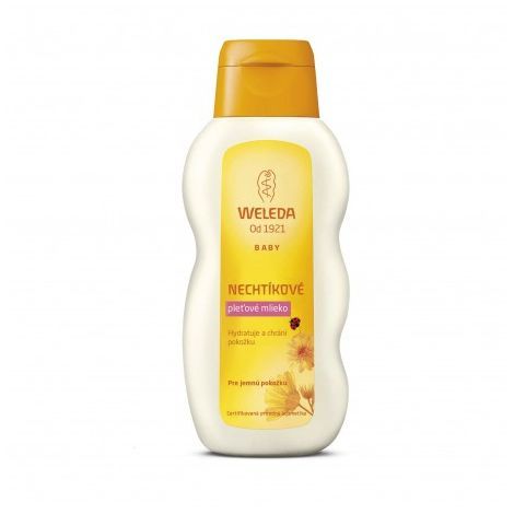 WELEDA Nechtíkové ošetrujúce mlieko 200 ml
