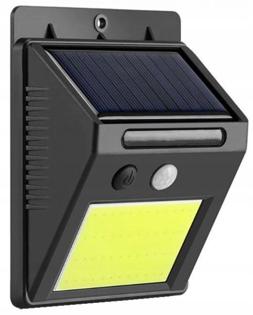 Verk Solárne vonkajšie 48 LED COB osvetlenie s pohybovým senzorom, 01391