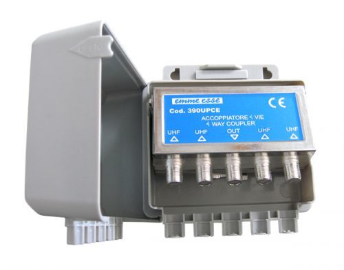 Anténny zlučovač Emme Esse 83199CE, na stožiar, vstup 4xUHF pre ant. štvorke