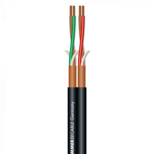 Sommer Cable Patch & Microphone Cable SC-Peacock MKII Black
