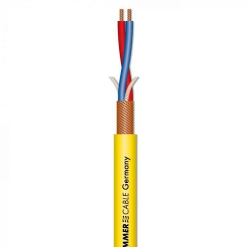 Sommer Cable Microphone Cable Stage 22 Highflex Yellow