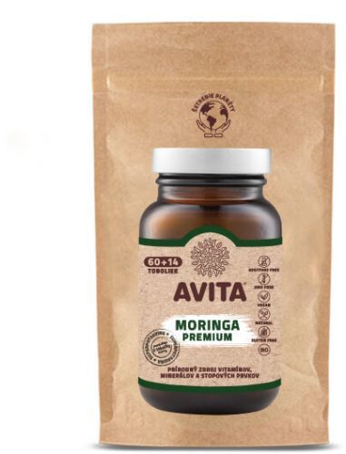 Avita Moringa Premium EKO balenie 60 + 14 toboliek